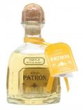 A bottle of Patron Anejo Tequila / Small Bottle