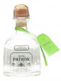 A bottle of Patron Silver Tequila / Small Bottle