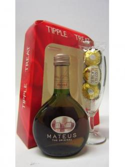 Red Wine Mateus Rose Glass Ferrero Rocher Gift Set