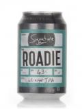 A bottle of Signature Brew Studio Roadie All Night IPA
