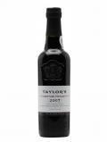 A bottle of Taylor's 2007 Late Bottled Vintage Port / Half Bottle