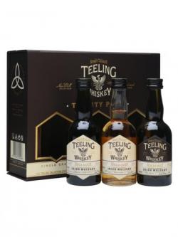 Teeling Whiskey / Trinity Miniature Pack / 3 x 5cl Irish Whiskey