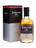 A bottle of Tomatin 25 Year Old / Half Bottle Speyside Single Malt Scotch Whisky