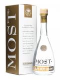 A bottle of Tosolini - Most / Mosto D'uva Grape Brandy / Small Bottle