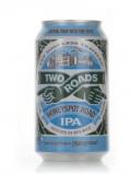 A bottle of Two Roads Honeyspot Road IPA