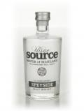 A bottle of Uisge Source Water of Scotland - Speyside