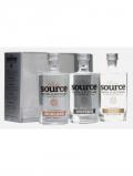 A bottle of Uisge Source Water / Three Regions Selection Pack
