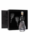 A bottle of U'luvka Vodka / Glass Pack Miniature