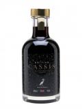 A bottle of White Heron British Cassis Liqueur / Small Bottle