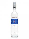 A bottle of Hangar One Straight Vodka