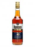 A bottle of Hansen Echter Ubersee Rum