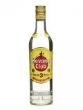 A bottle of Havana Club 3 Year Old Rum / Anejo