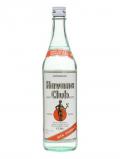 A bottle of Havana Club Silver Dry Rum / Bot.1980s