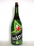 A bottle of Heineken