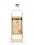 A bottle of Heinrich Dry Gin - early 1970s