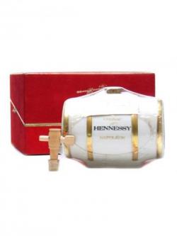 Hennessy Napoleon Cognac / Ceramic Limoges Barrel /Bot.1980s