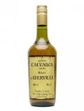 A bottle of Henry de Querville Calvados