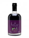 A bottle of Herno Blackcurrant Gin Liqueur
