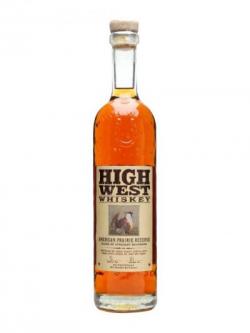 High West American Prairie Reserve Straight Bourbon