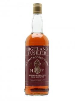 Highland Fusilier 25 Year Old / Bot.1980s Blended Malt Scotch Whisky