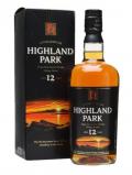 A bottle of Highland Park 12 Year Old / Bot.1990s Island Single Malt Scotch Whisky