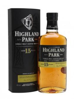 Highland Park 15 Year Old Island Single Malt Scotch Whisky