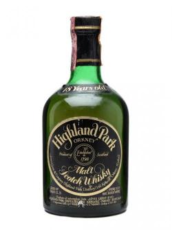 Highland Park 1956 / 18 Year Old Island Single Malt Scotch Whisky