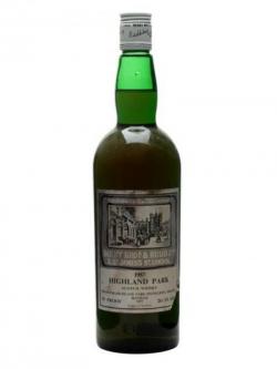 Highland Park 1957 / Bot.1977 / Berry Brothers& Rudd Island Whisky