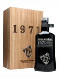 A bottle of Highland Park 1971 / Orcadian Vintage Island Single Malt Scotch Whisky
