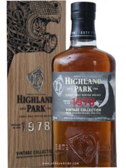 Highland Park 1978 / Vintage Collection