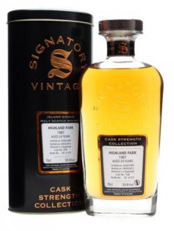 Highland Park 1987 / 24 Year Old / Cask #1546 / Signatory Island Whisky