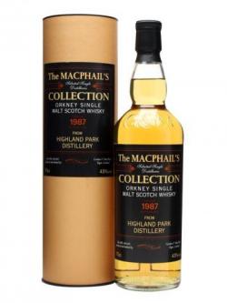 Highland Park 1987 / Macphail's / Gordon & Macphail Island Whisky