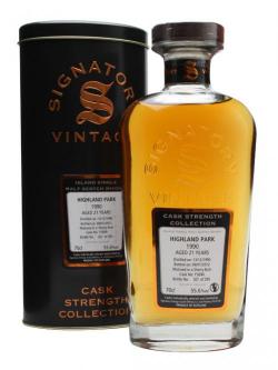 Highland Park 1990 / 21 Year Old / Cask #15694 / Signatory Island Whisky