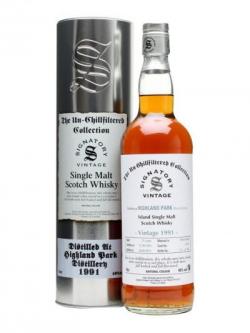 Highland Park 1991 / 21 Year Old / Butt #13/72 / Signatory Island Whisky