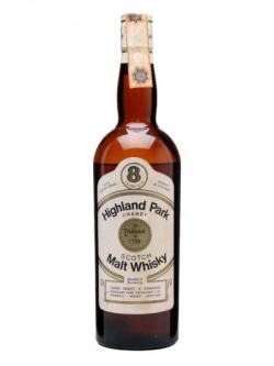 Highland Park 8 Year Old / Bot.1960s Island Single Malt Scotch Whisky
