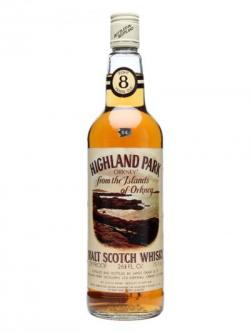 Highland Park 8 Year Old / Bot.1970s Island Single Malt Scotch Whisky