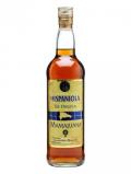 A bottle of Hispaniola Mamajuana Rum Liqueur