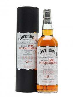 Invergordon 1988 / 25 Year Old / Sovereign Single Grain Scotch Whisky