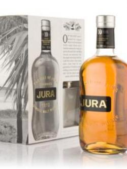 Isle of Jura 10 Year Old + Hip Flask