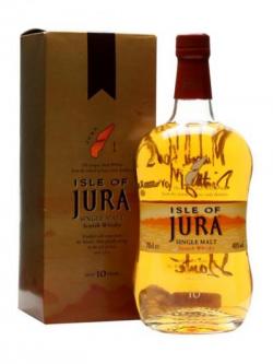 Isle of Jura 10 Year Old / Signed by Michael Heads Island Whisky