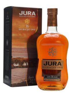 Isle of Jura 16 Years Old / Litre Island Single Malt Scotch Whisky