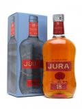 A bottle of Isle of Jura 18 Year Old Island Single Malt Scotch Whisky