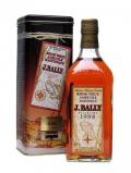 A bottle of J Bally 1998 Rhum Agricole Rhum Agricole