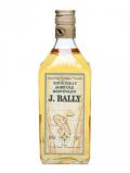 A bottle of J Bally Paille Rum