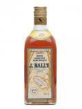 A bottle of J. Bally Rhum Ambre Rum