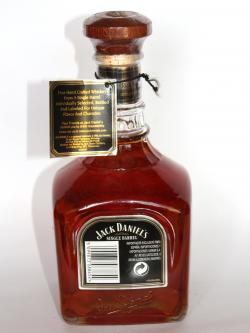 Jack Daniel's Single Barrel Back side