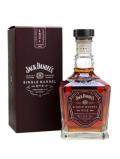 A bottle of Jack Daniel's Single Barrel Rye Tennessee Rye Whiskey