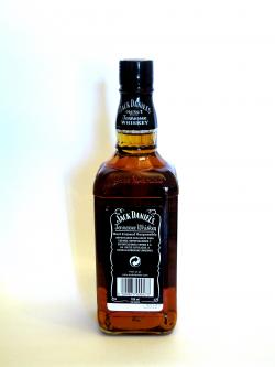 Jack Daniel's Tennesse Whiskey Back side