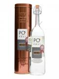 A bottle of Jacopo Poli Po' Morbida (Moscato) Grappa