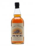 A bottle of James Oliver Rye American Rye Whiskey